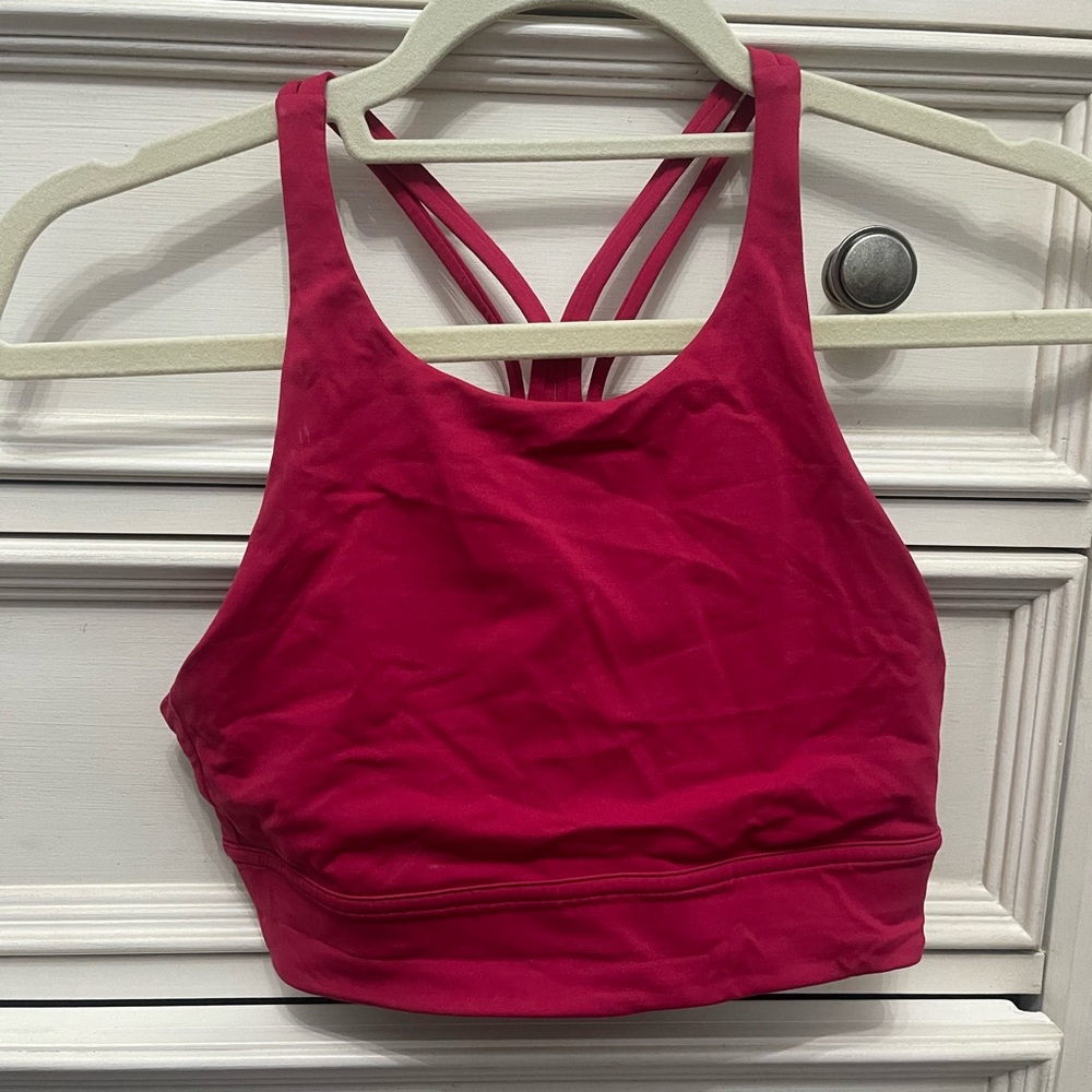 Lululemon X Soulcycle high neck bra